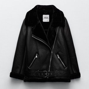 Zara Double Faced Biker Jacket